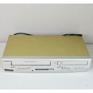 Sylvania DVC845E Combo DVD VHS Player For Parts Untested